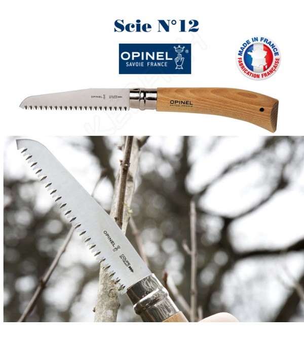 Couteau Scie N°12  Opinel knife, Knife, Opinel