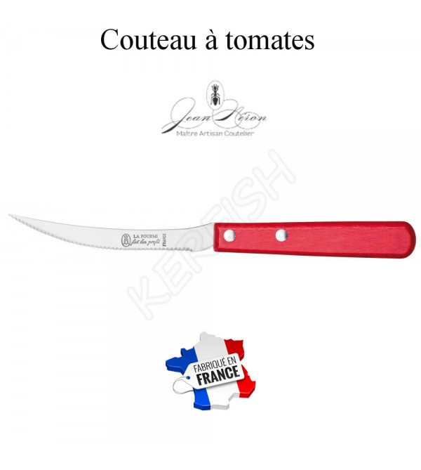 Couteau à tomates / citrons Bois Rouge LA FOURMI FRANCE